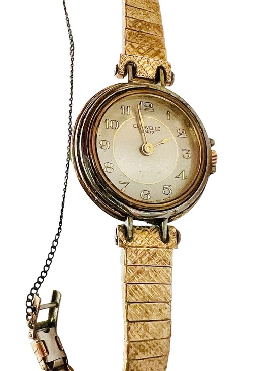 Vintage Caravelle By Bulova Ladies Quartz Watch West Germany Kreisler 10k G.F. main image 9